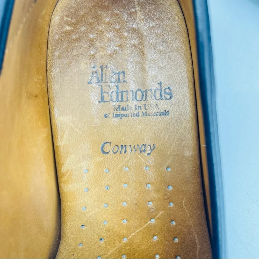 Allen Edmonds men’s shoes Conway size 10 D black  preowned. Very good co… - Picture 5 of 5